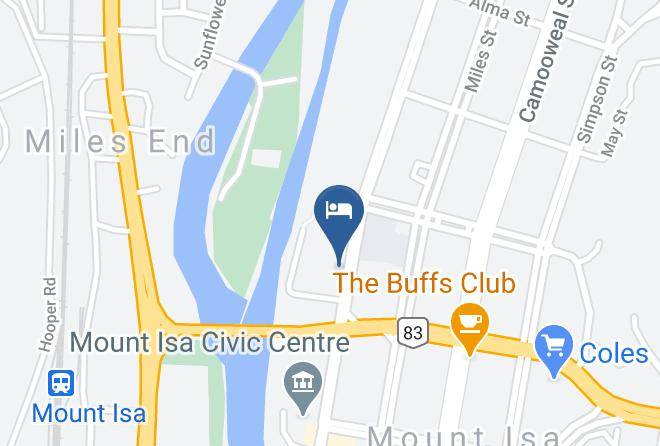 Mount Isa - Outback Motel Mt Isa Maps