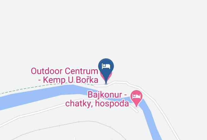 Outdoor Centrum Kemp U Borka Map