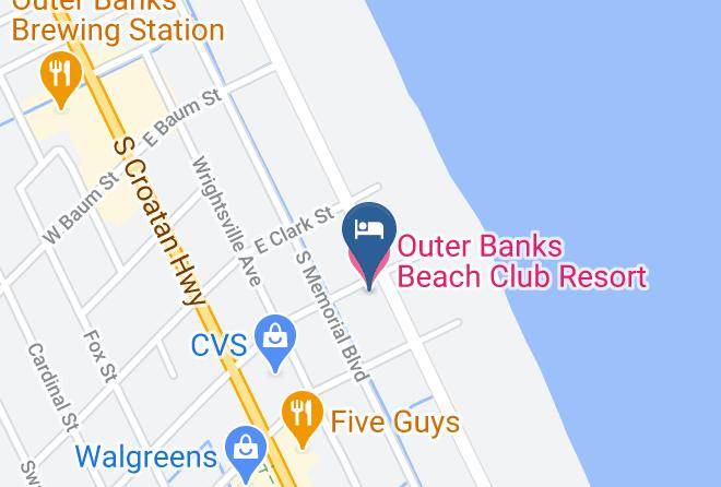 Dare - Outer Banks Beach Club Resort Maps