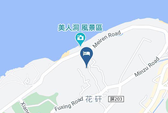 Pingtungnty - Outline Hotel Maps