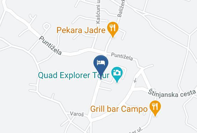 Pula - Outlook Stinjan Maps