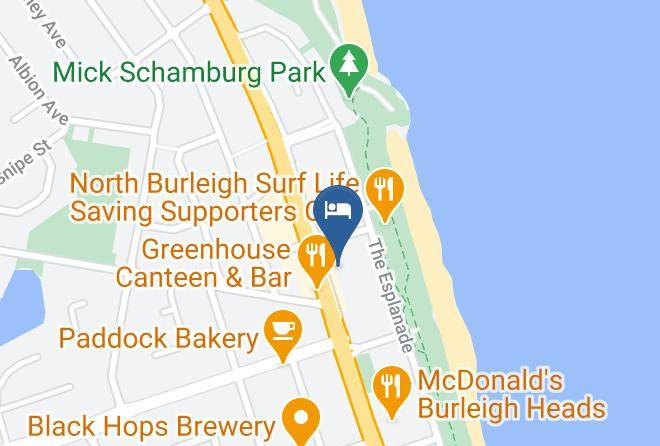 Gold Coast - Outrigger Resort Maps