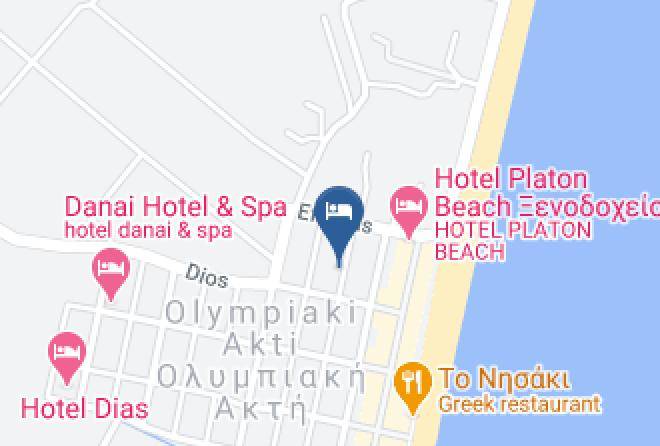 Pieria - Ouzas Luxury Hotel Maps