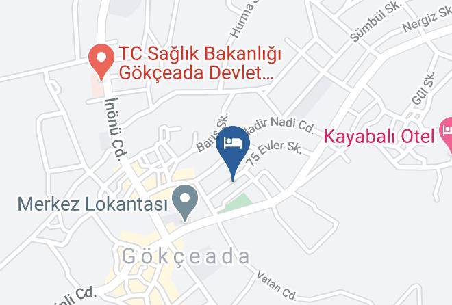 Mugla - Ova Butik Otel Maps