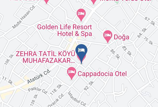 Zehra Tatil Koyu Muhafazakar Aile Oteli Map - Mugla - Fethiye