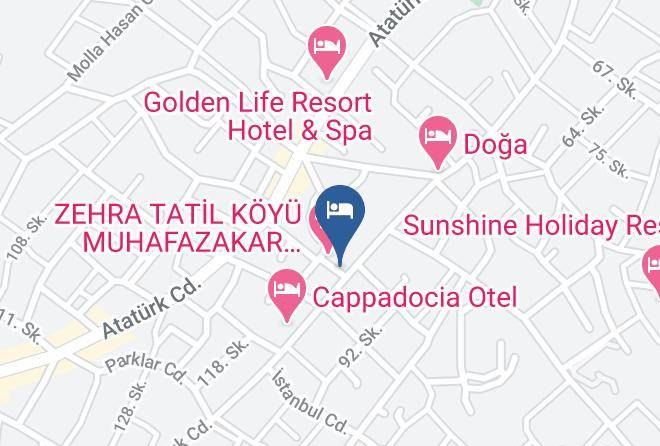 Fethiye - Ova Resort Otel Maps