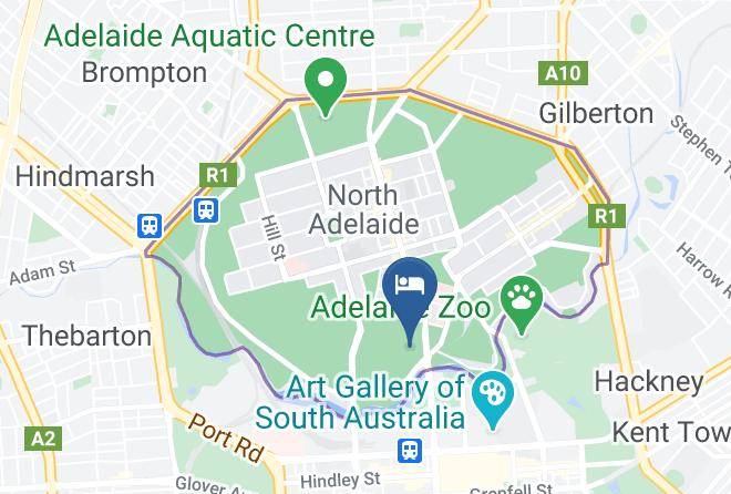 Adelaide - Oval Hotel Maps