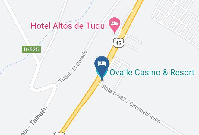 Limari Province - Ovalle Casino & Resort Maps
