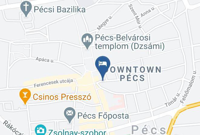 Pecs - Ovatos Vendeglato Bt Maps