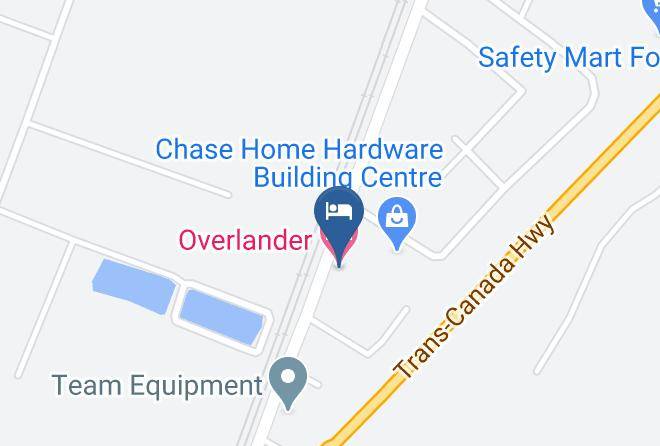 Thompson Nicola - Overlander Motel Maps