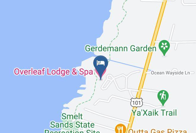 Lincoln - Overleaf Lodge & Spa Maps