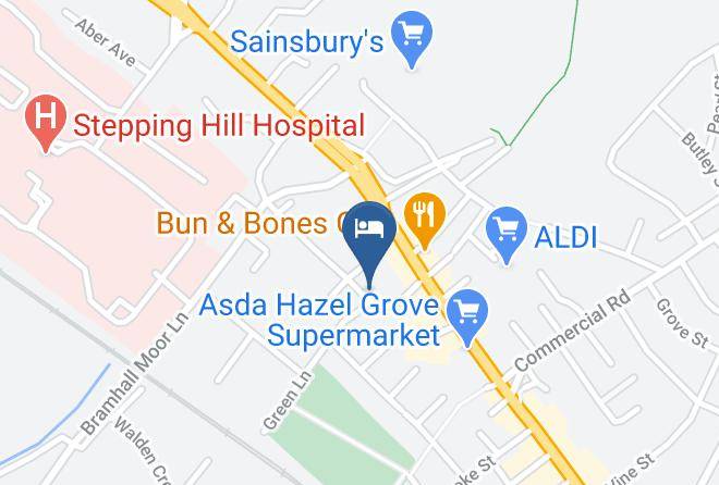 Greater Manchester - Overnight Stays Maps