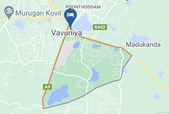 Oviya Hotel And Maharaja Restaurant Map