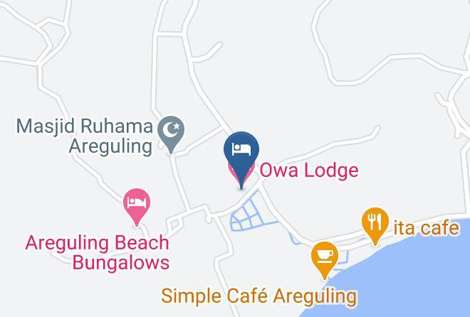 Central Lombok Regency - Owa Lodge Maps
