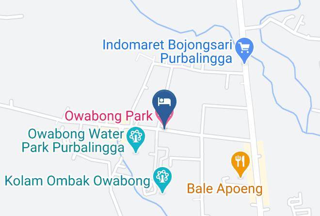 Purbalingga Regency - Owabong Park Maps