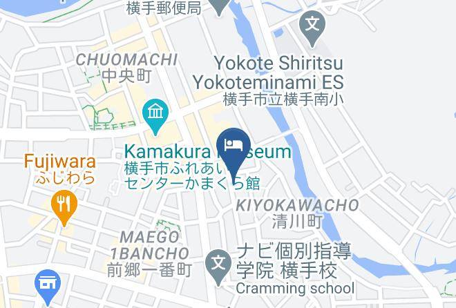 Yokote City - Owariya Ryokan Maps