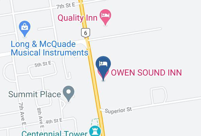 Grey - Owen Sound Inn Maps