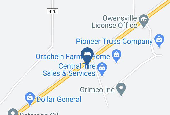 Gasconade - Owensville Motor Inn Maps
