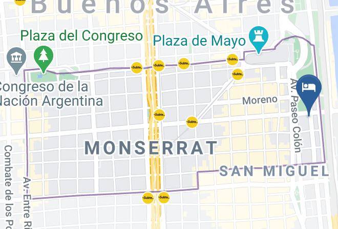 Autonomous City Of Buenos Aires - Own Madero Maps