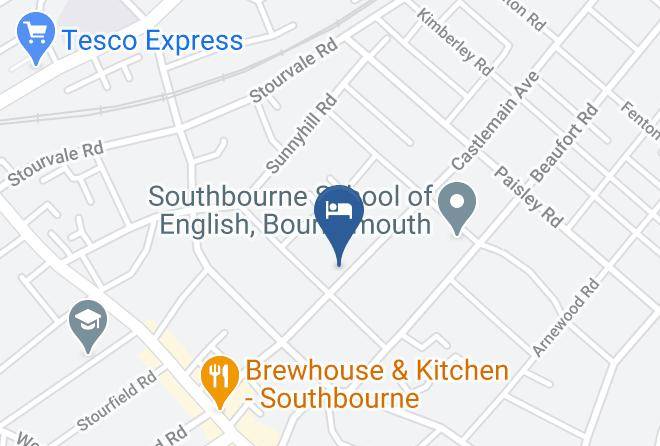 Bournemouth - Oxford Avenue Maps