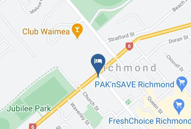 Richmond - Oxford Court Motel Maps