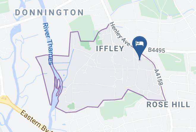 Oxon - Oxford Heights B&b Maps