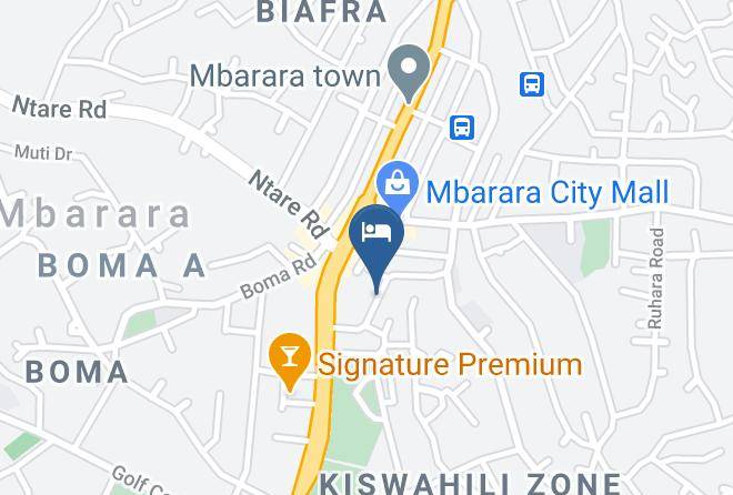 Mbarara - Oxford Hotel Maps