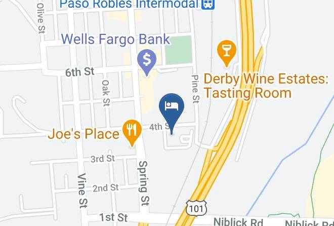 San Luis Obispo - Oxford Suites Paso Robles Maps