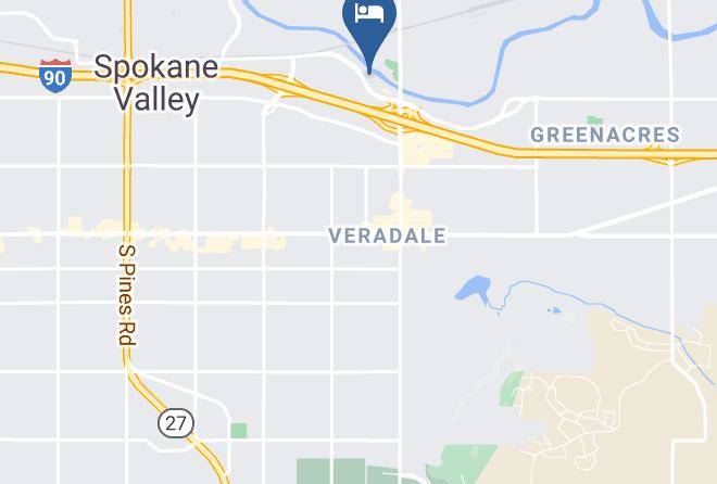 Spokane - Oxford Suites Spokane Valley Maps