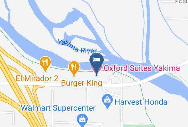 Yakima - Oxford Suites Yakima Maps