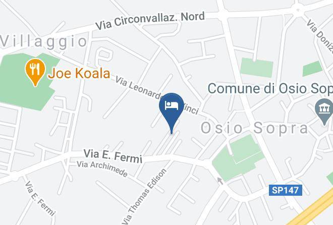 Bergamo - Oxio Bed And Breakfast Maps