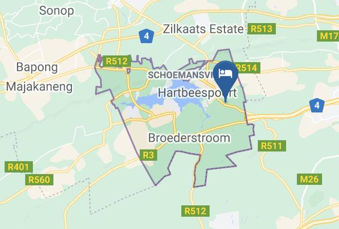 Bojanala - Oxwagon Lodge Maps