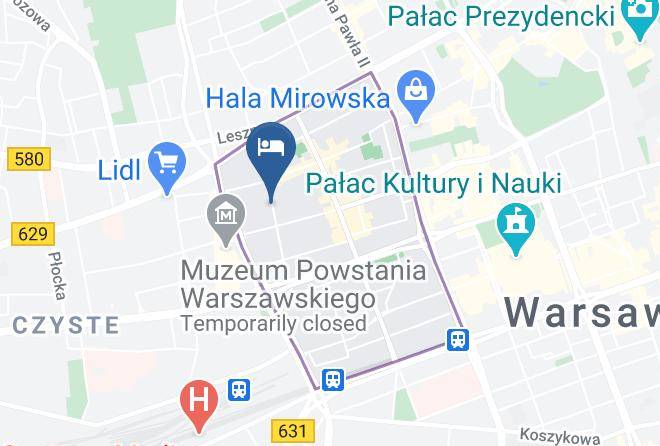 Warsaw - Oxygen Residence Warsaw Maps
