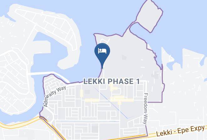 Eti Osa - Oxygen Waterfront Extended Stay Maps