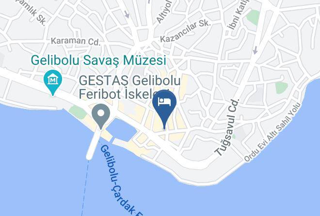 Gelibolu - Oya Hotel Maps