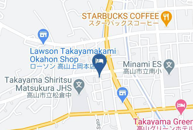 Takayama City - Oyado Banri Maps