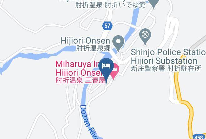Ohkura Vil Mogami District - Oyado Daikokuya Ryokan Maps