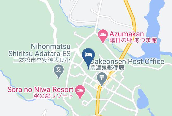 Nihonmatsu City - Oyado Hanakanzashi Maps