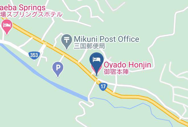 Yuzawa Townminami Uonuma District - Oyado Honjin Maps