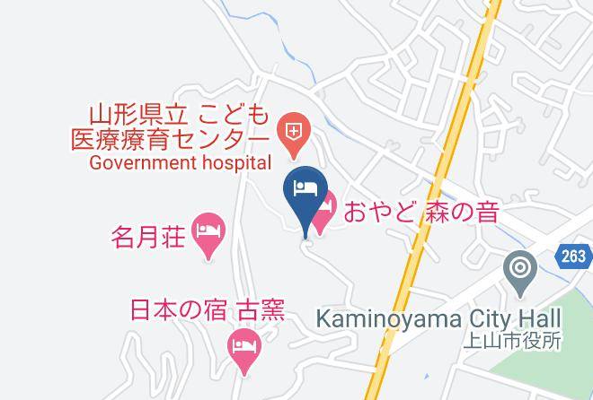 Kaminoyama City - Oyado Morinone Maps