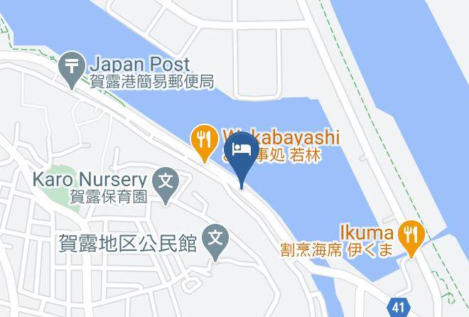 Tottori City - Oyado Of Taste Yamadaya Maps