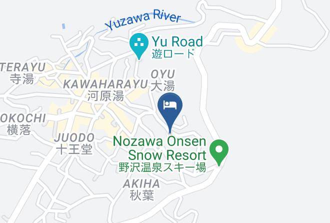 Nozawaonsen Vil Shimotakai District - Oyado Uemasa Maps
