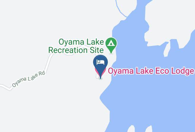 Central Okanagan - Oyama Lake Eco Lodge Maps