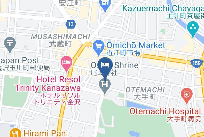 Kanazawa City - Oyama Tabi Ne Maps