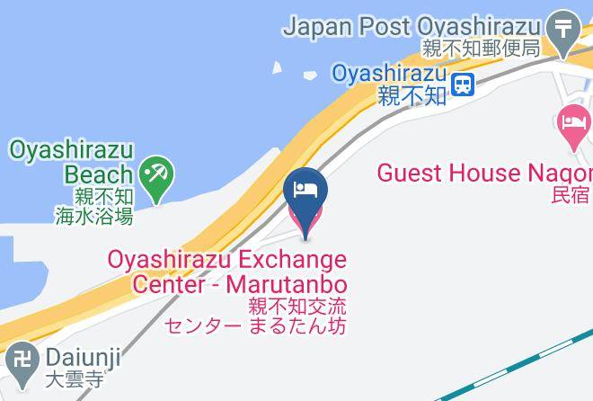 Itoigawa City - Oyashirazu Exchange Center Marutanbo Maps
