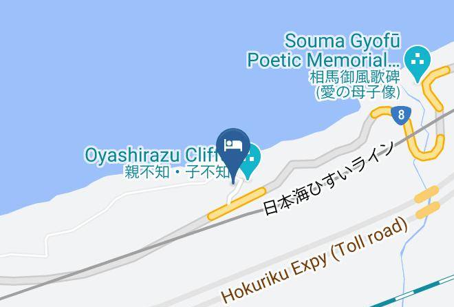 Itoigawa City - Oyashirazu Kanko Hotel Maps