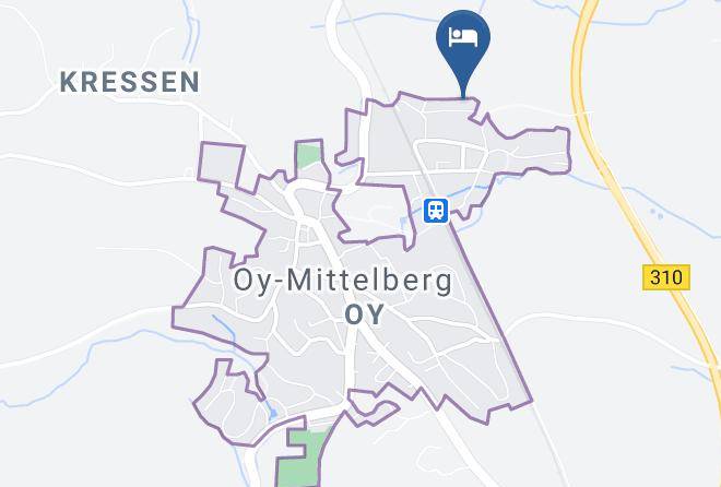 Oberallgau - Oyer Ferienhaus Maps