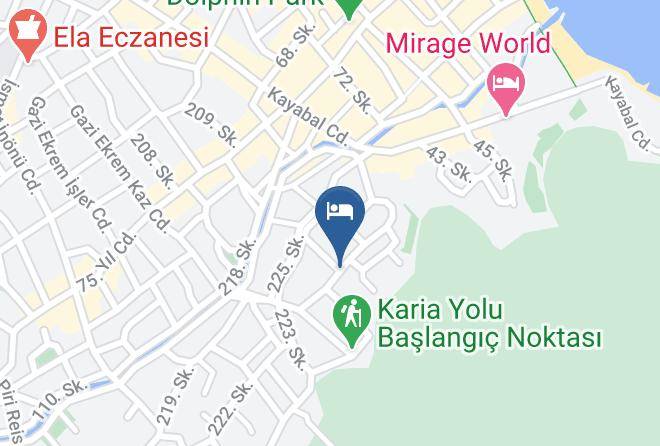 Marmaris - Oylum Park Hotel Maps