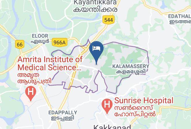 Ernakulam - Sophiya Suites Maps