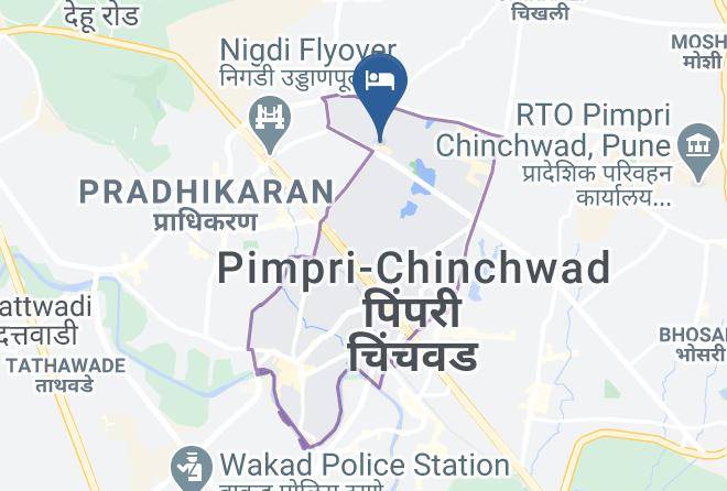 Chinchwad - Ashoka Regency Hotel In Chinchwad Maps